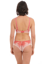 Load image into Gallery viewer, Wacoal Embrace Lace Plunge Bra - Faded Rose / White Sand
